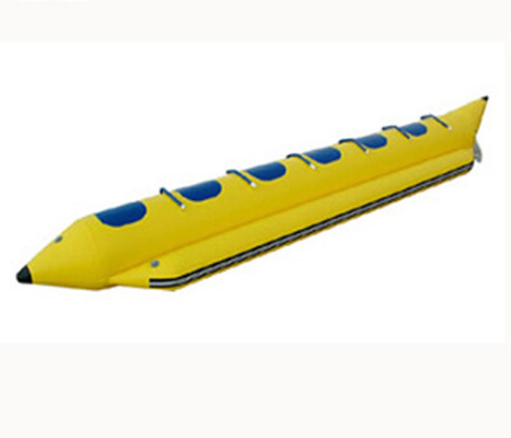 中国 夏 6 人の大人のための膨脹可能なバナナ ボート Towable 水公園のおもちゃ サプライヤー