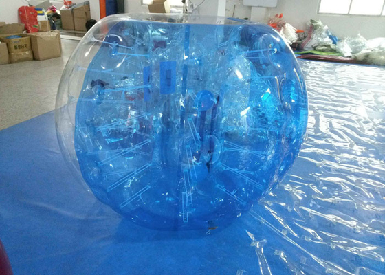 中国 TPU のロゴのデジタル印刷を用いる膨脹可能な泡サッカーの人間の豊富な球 サプライヤー