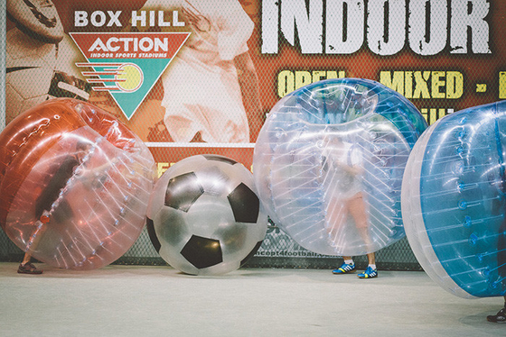 中国 デジタル印刷の膨脹可能な泡フットボールは材料0.7 mmのTPU防水します サプライヤー