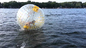 EN14960 の魅力的な海岸膨脹可能な水連続した球 3.0m x 2.0m のサイズ サプライヤー