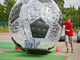 ゾーブ のカスタマイズされた赤く膨脹可能な球、膨脹可能なプールの ゾーブ のハムスターの球 サプライヤー