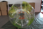 透明で膨脹可能な泡サッカーの人間は膨脹可能な球を大きさで分類しました サプライヤー