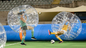 防水生地の膨脹可能な泡球のサッカー/膨脹可能な泡フットボール サプライヤー