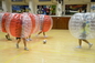 人間は膨脹可能な泡サッカー ボール/ハムスターの球の透明な耐久財を大きさで分類しました サプライヤー