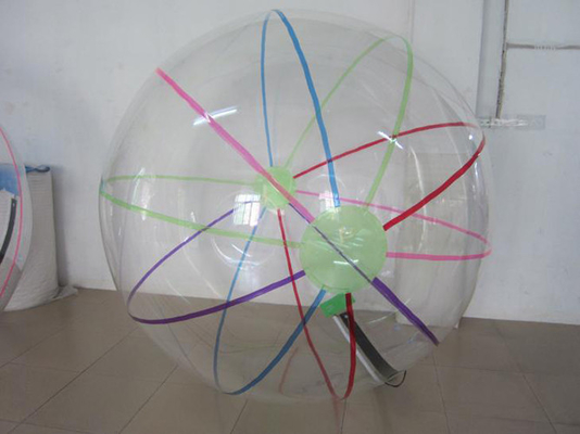 中国 0.7mm TPU の膨脹可能な水歩く球、海の膨脹可能な人間のハムスターの球 サプライヤー
