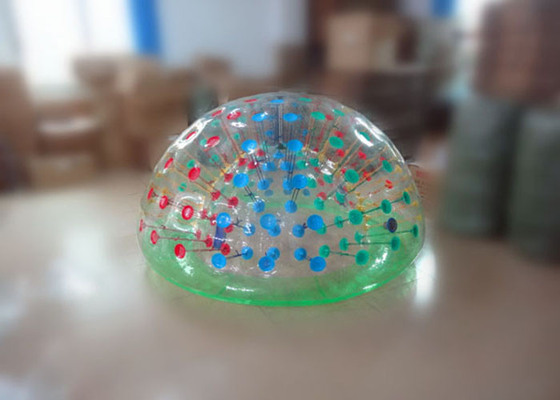 中国 ポリ塩化ビニール/TPU の透明で膨脹可能なココナッツ球、1.8m x 1.2m の膨脹可能な島のラウンジ サプライヤー