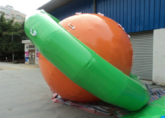 中国 商業膨脹可能な水公園/Waterpark のために止め釘トップの膨脹可能な土星 サプライヤー