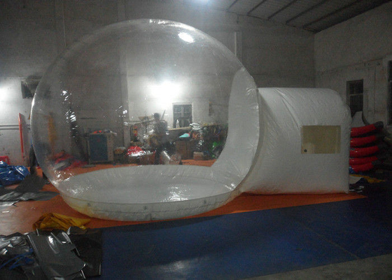 中国 4m Dia のキャンプ/泡木のテントのための白く透明な泡テントの家 サプライヤー