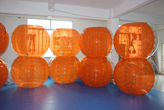 中国 0.7mm の tpu 1.5 m の膨脹可能な人間の気球の泡球のサッカーのセリウム サプライヤー