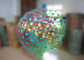 ポリ塩化ビニール/TPU の透明で膨脹可能なココナッツ球、1.8m x 1.2m の膨脹可能な島のラウンジ サプライヤー